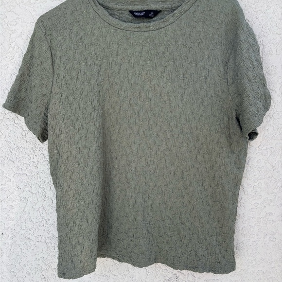 Simply Vera Vera Wang Tops - Olive‎ Textured Women's Top